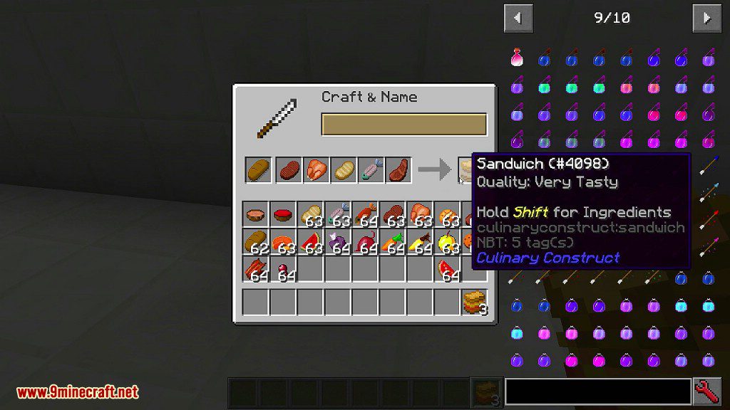 Culinary Construct Mod (1.20.2, 1.19.4) - Crafting Your Custom Sandwiches 7