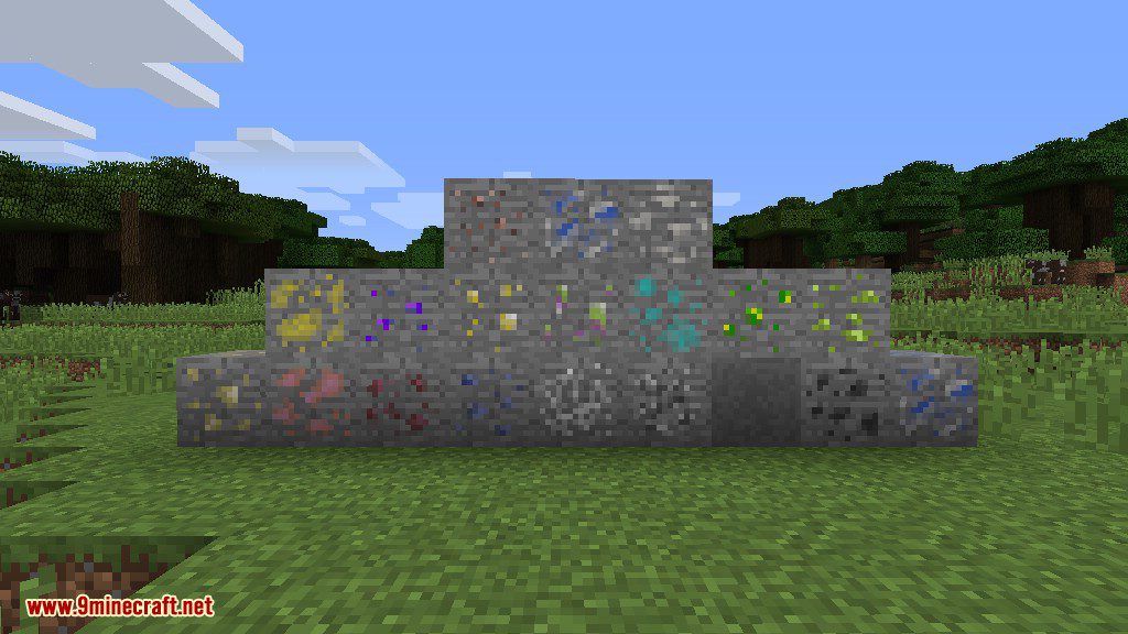 Earth Stones Mod 1.12.2 (A Lot of Real Ores) 2