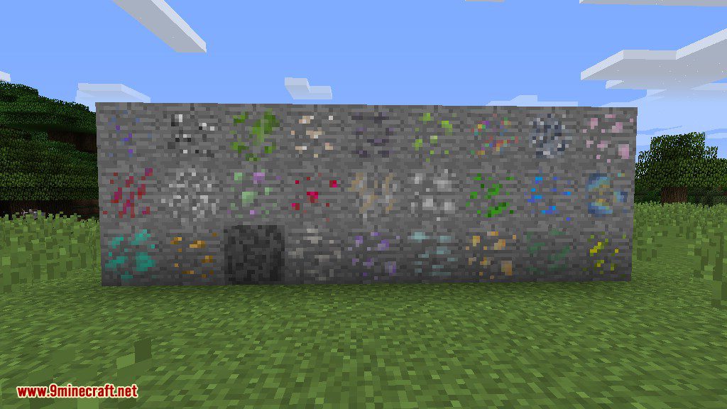 Earth Stones Mod 1.12.2 (A Lot of Real Ores) 3