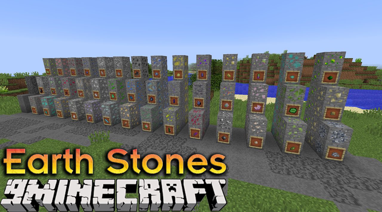 Earth Stones Mod 1.12.2 (A Lot of Real Ores) 1