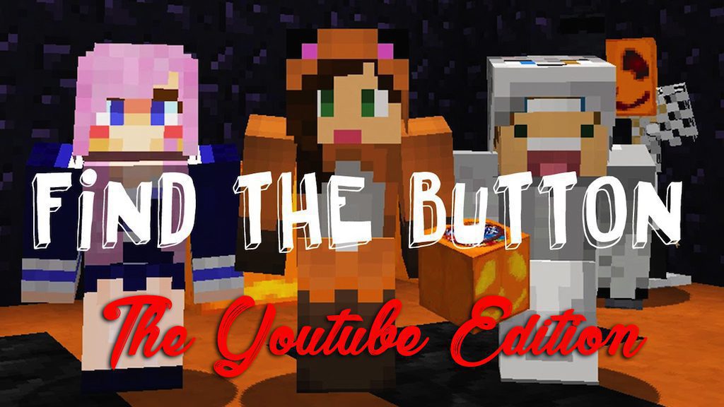 Find The Button (The YouTuber Edition) Map 1.12.2, 1.12 for Minecraft 1