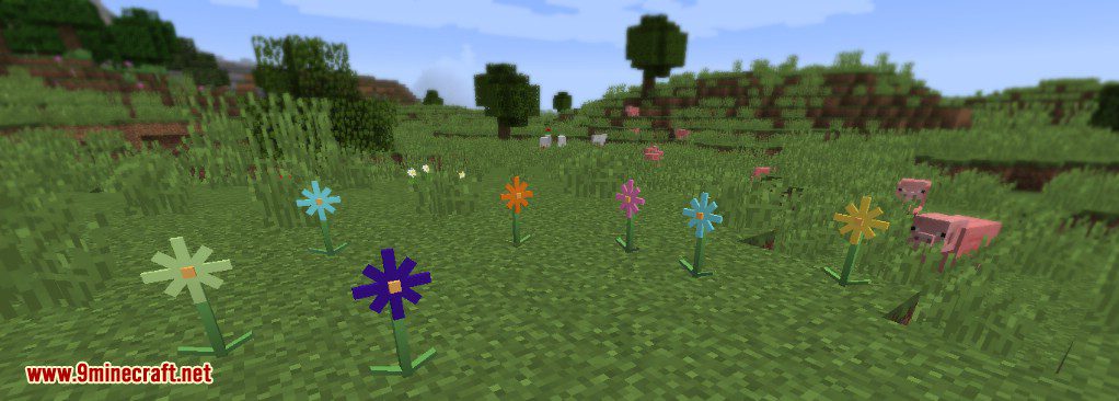 Flora and Fauna Mod 1.12.2 (Bonsai Trees, Succulents and Flowers) 2