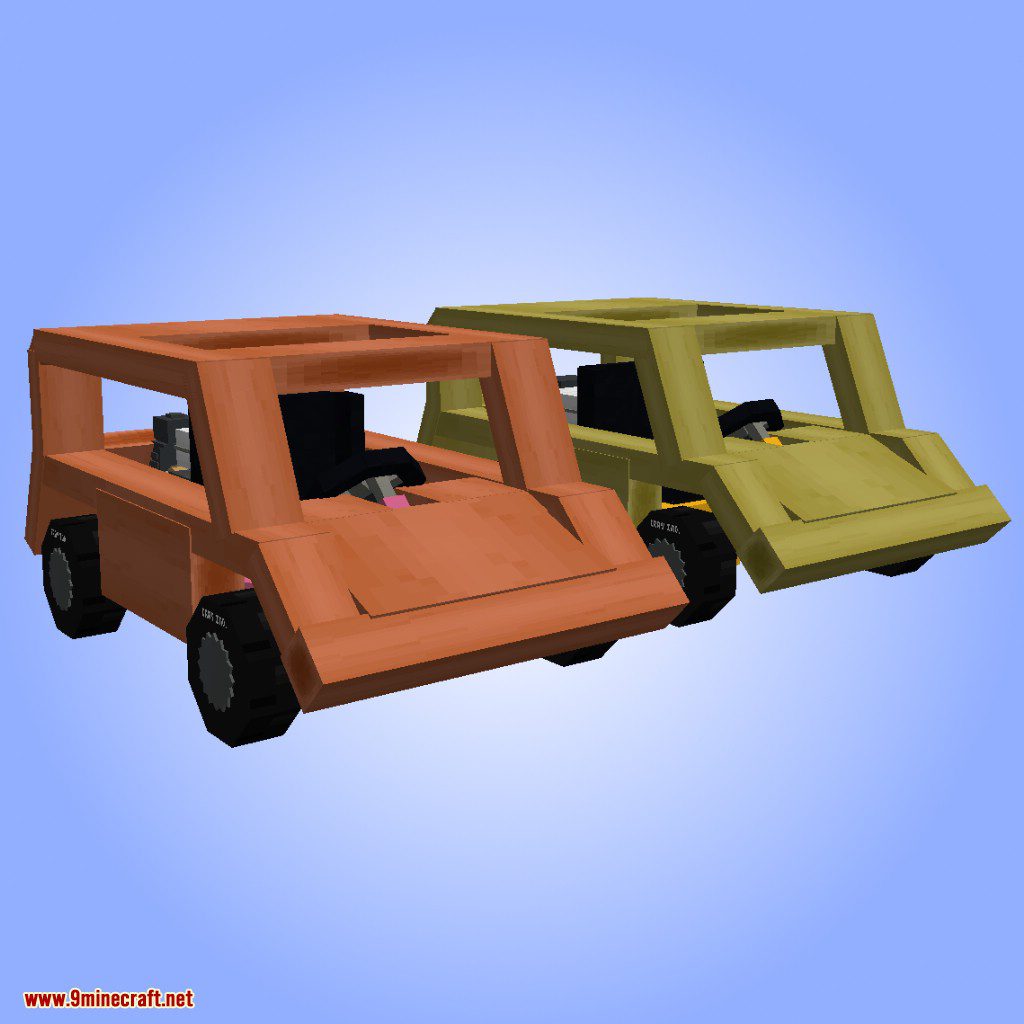 Food Vehicles Mod 1.12.2 (New Food Mobiles) 2