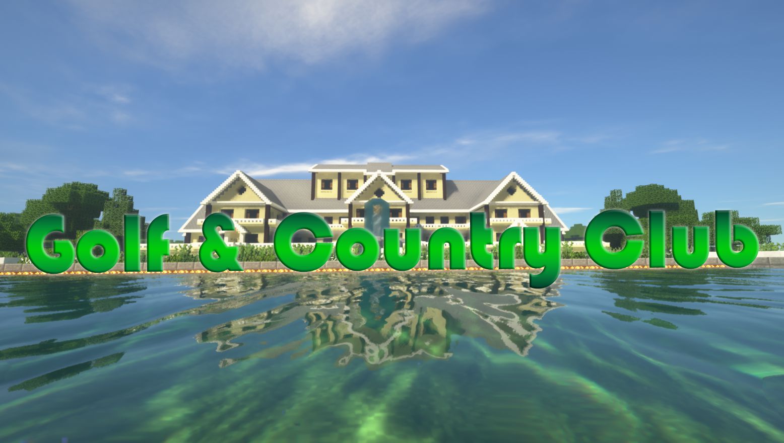 Golf and Country Club Map 1.12.2, 1.12 for Minecraft 1