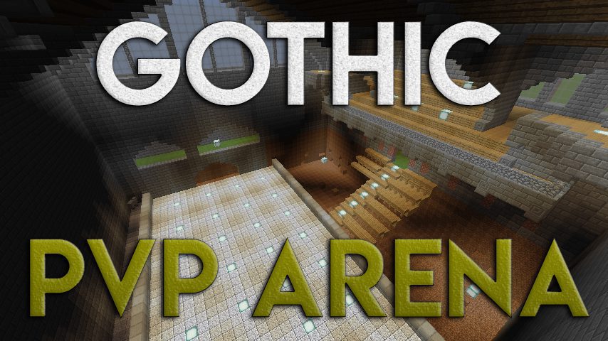 Gothic PvP Arena Map 1.12.2, 1.12 for Minecraft 1