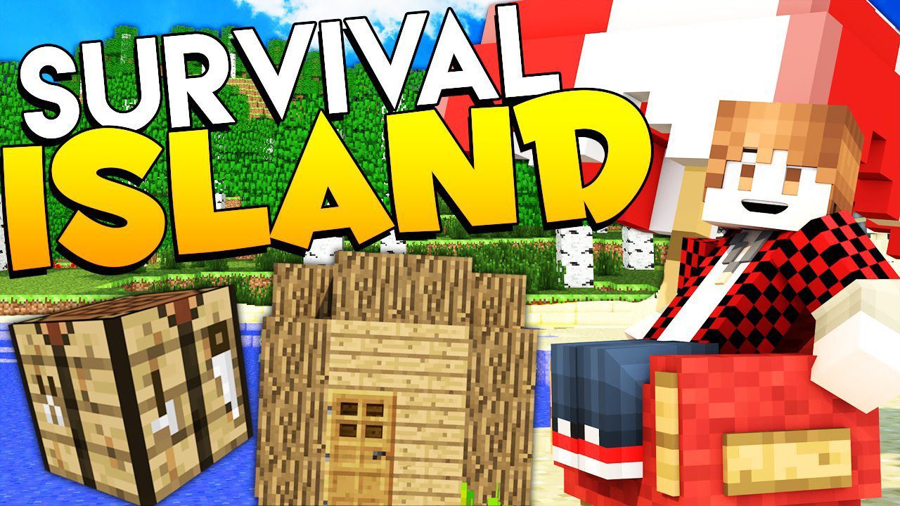 Island Survival Map 1.12.2, 1.12 for Minecraft 1