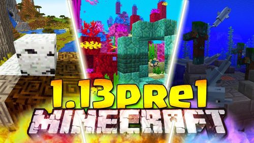 Minecraft 1.13 Pre-Release 1 (New Music, Bark Blocks, Menu Screen) Thumbnail