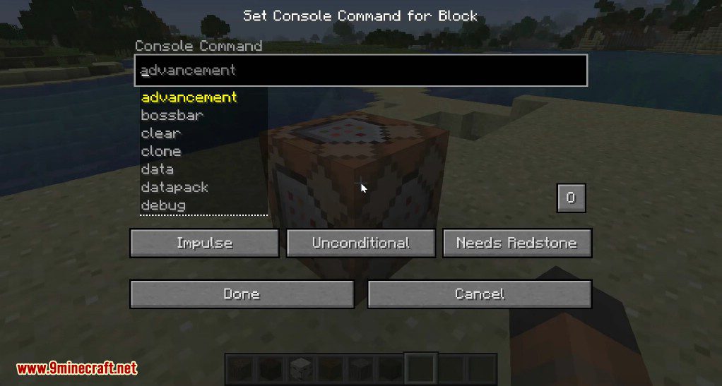 Minecraft 1.13 Pre-Release 1 (New Music, Bark Blocks, Menu Screen) 7