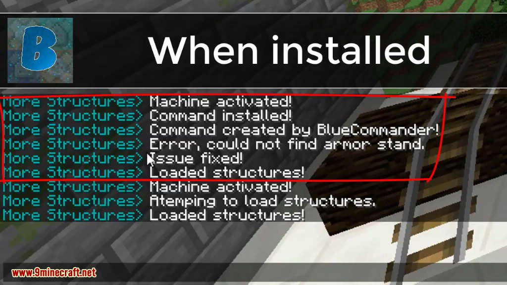 More Structures Command Block 1.12.2, 1.11.2 6