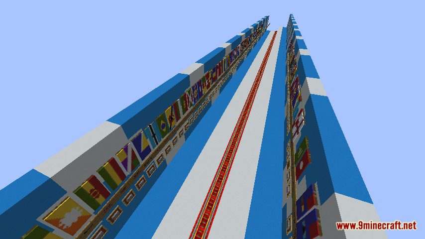 National Flags Map 1.12.2, 1.12 for Minecraft 4