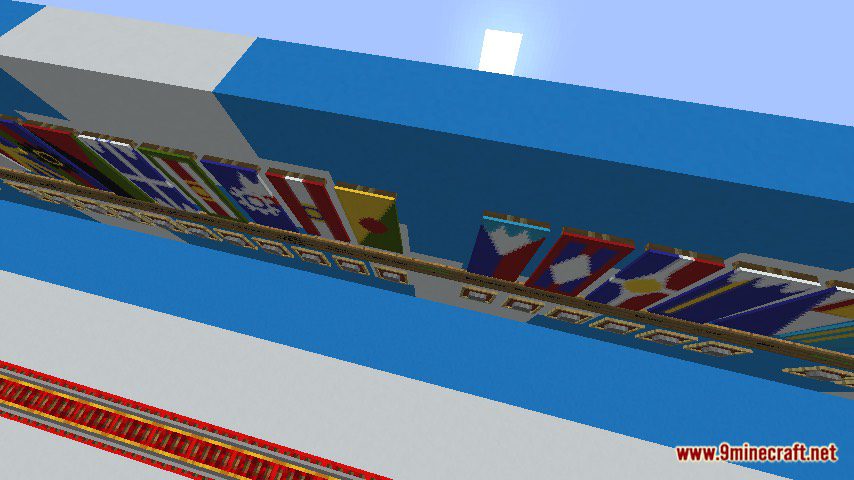 National Flags Map 1.12.2, 1.12 for Minecraft 5