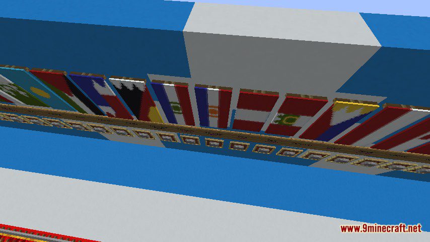 National Flags Map 1.12.2, 1.12 for Minecraft 10