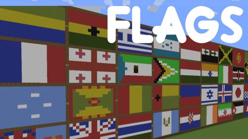 National Flags Map 1.12.2, 1.12 for Minecraft Thumbnail