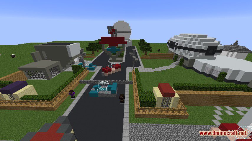 Nuketown - COD: Black Ops 2 Map 1.12.2, 1.12 for Minecraft 3