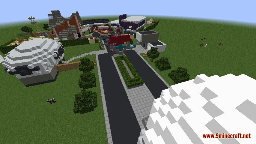 Nuketown - COD: Black Ops 2 Map 1.12.2, 1.12 for Minecraft 10