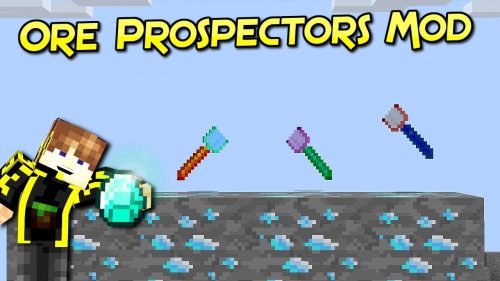 Ore Prospectors Mod 1.12.2, 1.7.10 (Locate the Ores Easily) Thumbnail