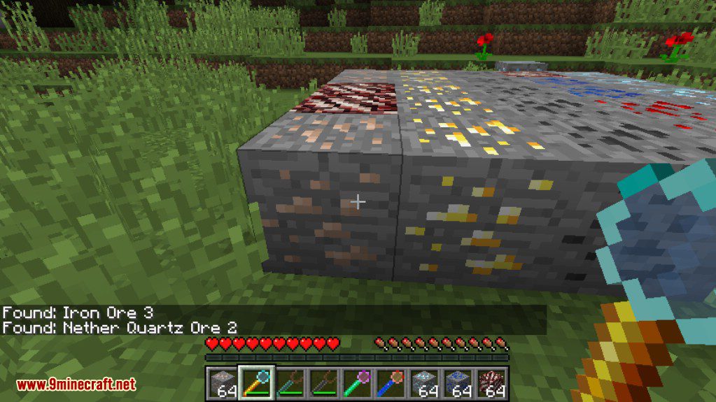 Ore Prospectors Mod 1.12.2, 1.7.10 (Locate the Ores Easily) 5