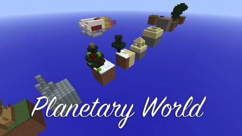 Planetary World Map 1.12.2, 1.12 for Minecraft Thumbnail