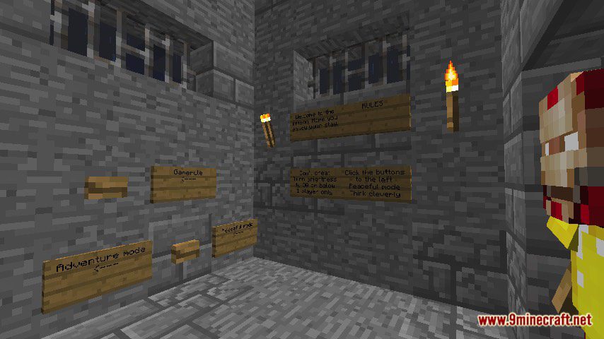 Prison Parkour Map 1.12.2, 1.12 for Minecraft 2