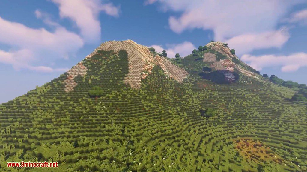 Realistic World Generation Mod 1.12.2 (Great Mountains) 11