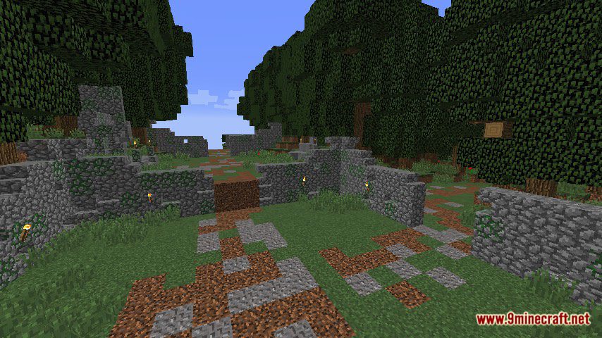 Realms of The Fractured World: Lush Meadows Edition Map 1.12.2, 1.12 for Minecraft 12