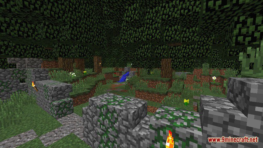 Realms of The Fractured World: Lush Meadows Edition Map 1.12.2, 1.12 for Minecraft 6