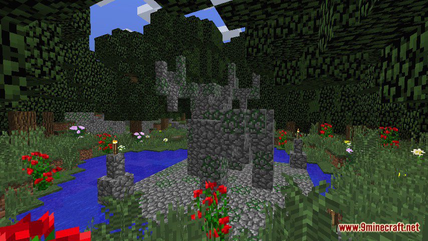 Realms of The Fractured World: Lush Meadows Edition Map 1.12.2, 1.12 for Minecraft 8