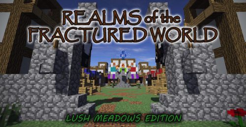 Realms of The Fractured World: Lush Meadows Edition Map 1.12.2, 1.12 for Minecraft Thumbnail