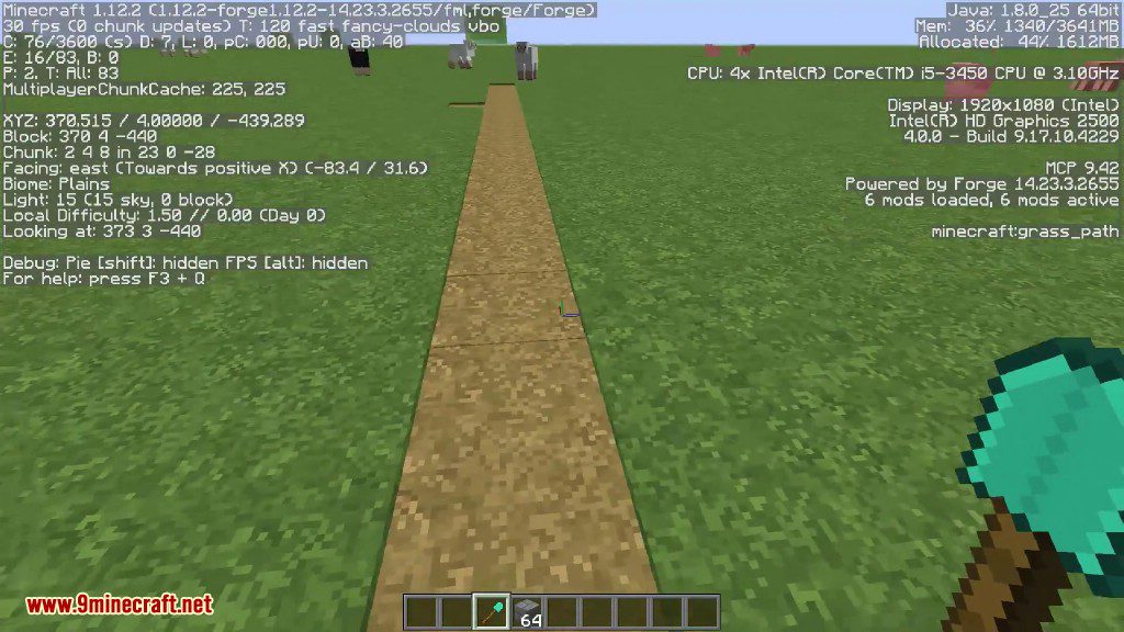 Road Runner Mod 1.12.2 (Movement Speed Modifier) 2