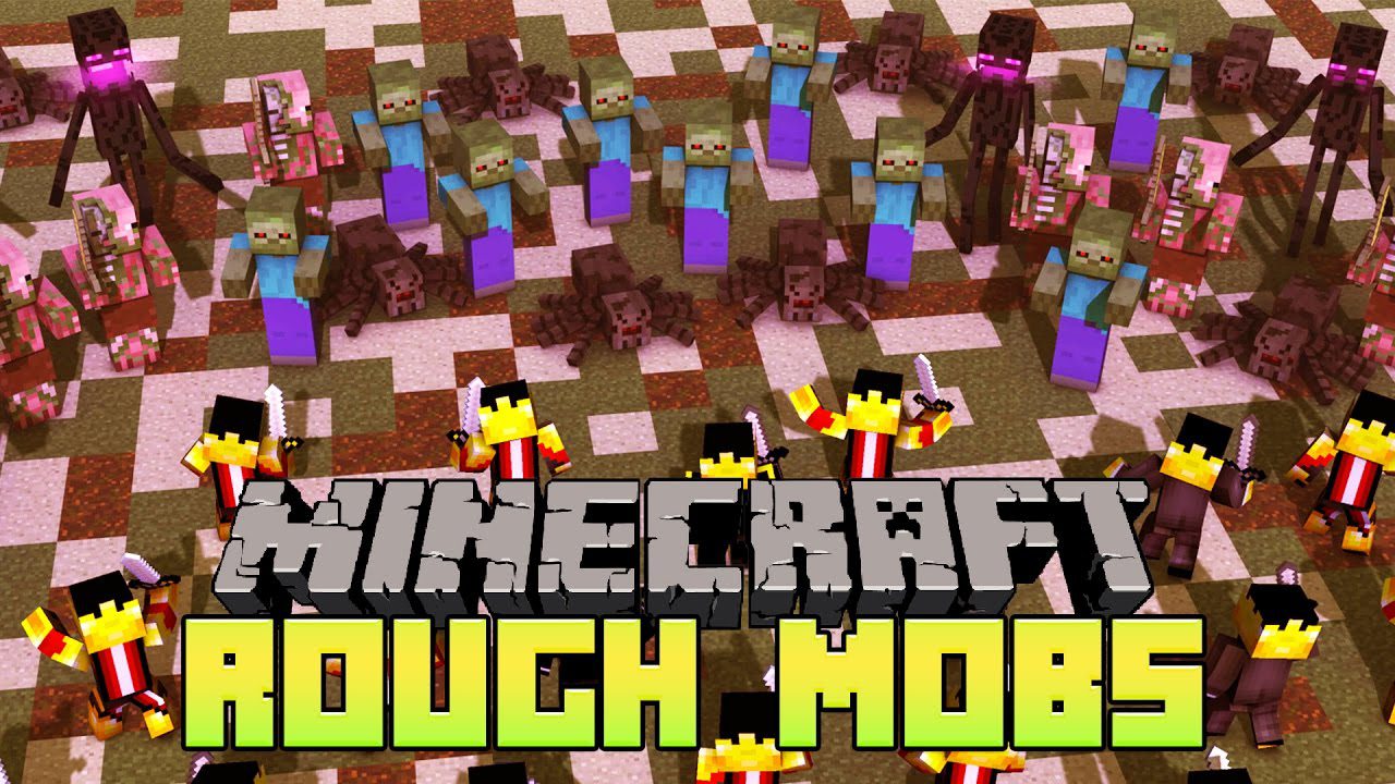 Rough Mobs 2 Mod 1.12.2 (Making Some Mobs Significantly Harder) 1