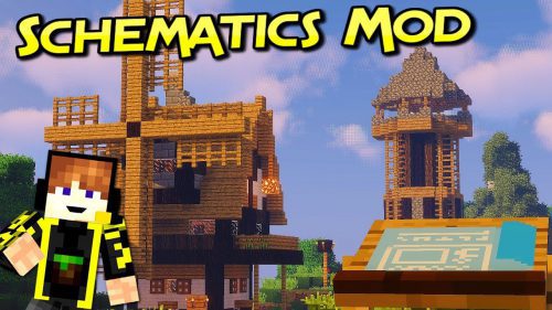 Schematics Mod 1.12.2 (Using Your Favorite Structures in Adventures) Thumbnail