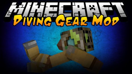 Simple Diving Gear Mod (1.20.6, 1.20.1) – Breathing Under Water Easily Thumbnail