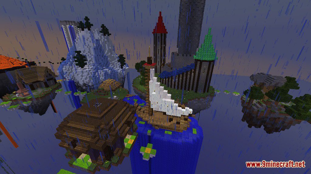 SkyPvP Map 1.12.2, 1.12 for Minecraft 12