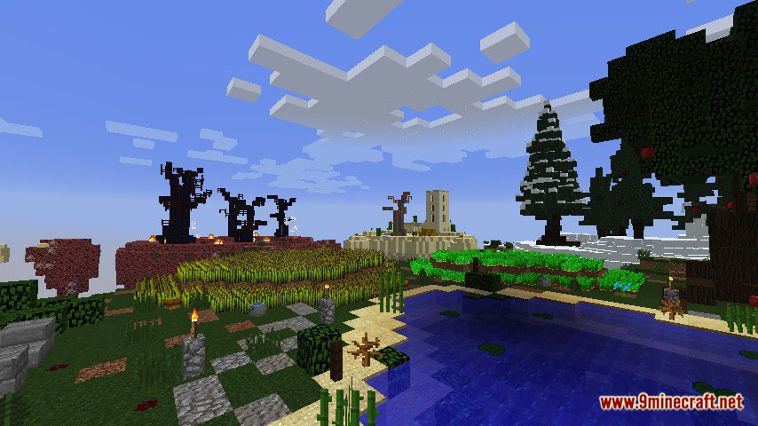 SkyPvP 8 Map 1.12.2, 1.12 for Minecraft 2