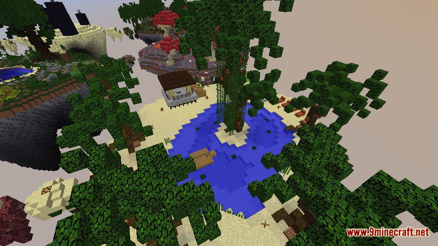 SkyPvP 8 Map 1.12.2, 1.12 for Minecraft 10