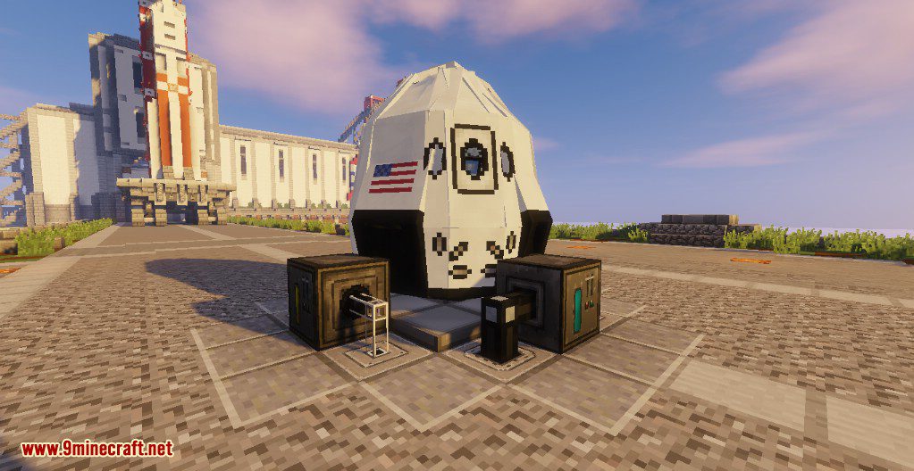 SpaceX Mod 1.12.2, 1.11.2 (Falcon 9 in Minecraft) 5