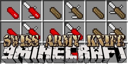 Swiss Army Knife Mod 1.12.2 (Pocketknife and Multi-Tool Manufactured) Thumbnail