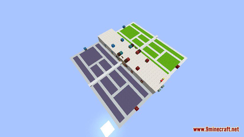 Tennis in Minecraft Map 1.12.2, 1.12 for Minecraft 13