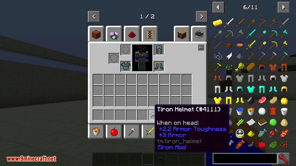 Tiron Mod 1.12.2 (A New Material in Minecraft) 2