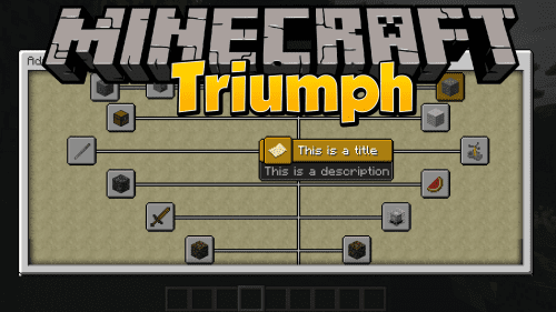 Triumph Mod 1.12.2 (The Greatest Achievement Mod) Thumbnail