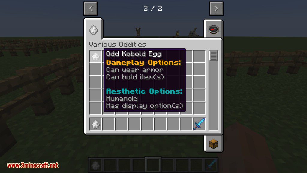 Various Oddities Mod 1.16.5, 1.12.2 (Animals in Imagination) 4