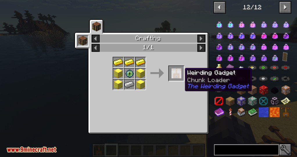 Weirding Gadget Mod (1.18.1, 1.17.1) - Server Friendly Chunk Loader 5