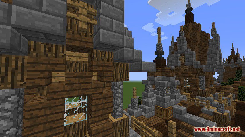 Westerncraft.io Spawn Sanctuary Map 1.12.2, 1.12 for Minecraft 12