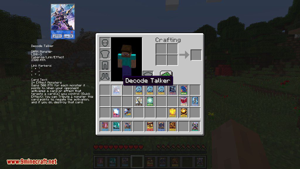 Yu-Gi-Oh Dueling Mod 1.16.5, 1.12.2 (It's Time to Duel in Minecraft) 2