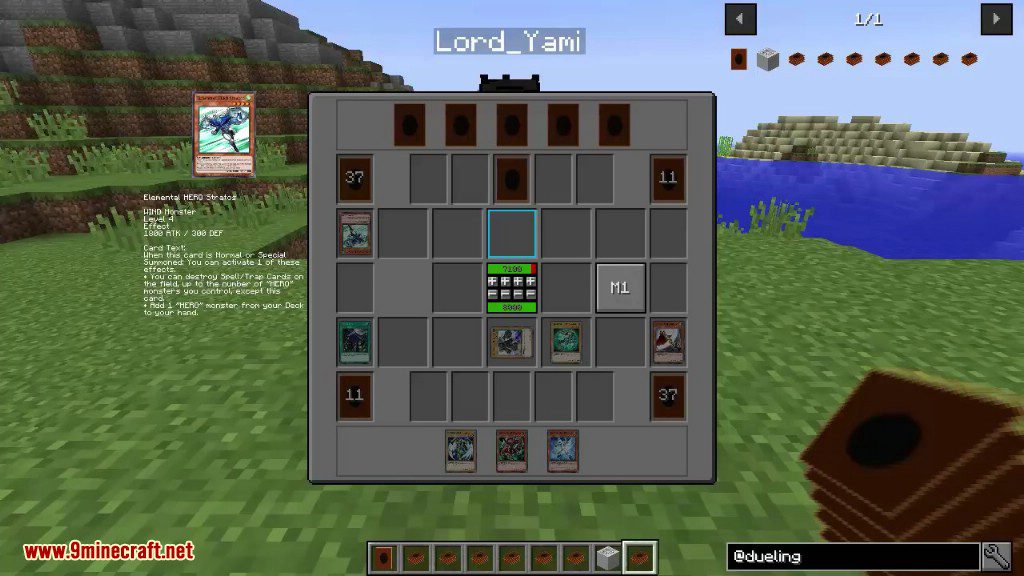 Yu-Gi-Oh Dueling Mod 1.16.5, 1.12.2 (It's Time to Duel in Minecraft) 10