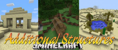 Additional Structures Mod (1.20.4, 1.19.4) – Expand Your World Thumbnail