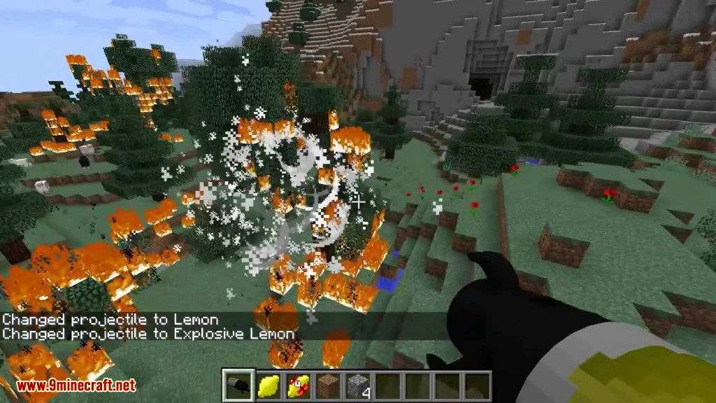 Combustible Lemon Launcher Mod 1.12.2, 1.11.2 (Like Portal 2) 15