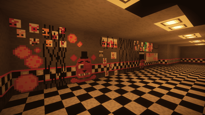 Five Nights At Freddy's Redux Resource Pack (1.12.2, 1.11.2) - Texture Pack 6