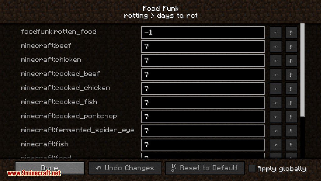 Food Funk Mod 1.12.2 (Now Your Food Can Decompose) 26