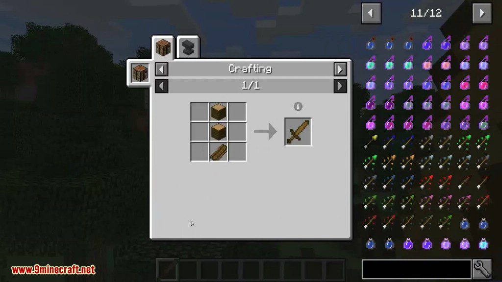 G-Weapons Mod 1.12.2 (Giant Weapons in Minecraft) 16